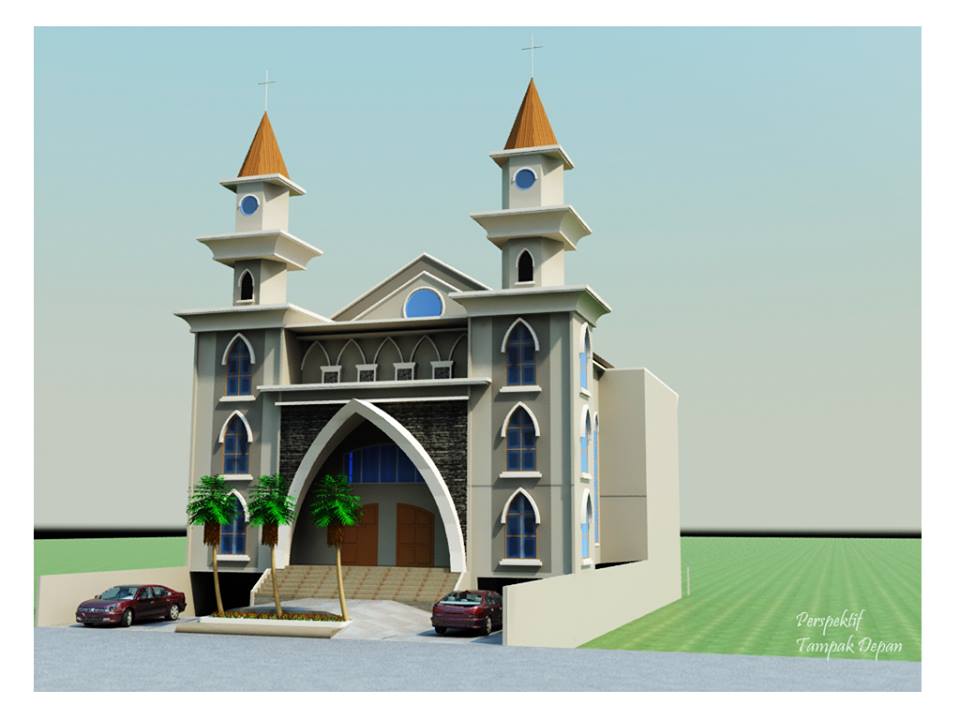 Church- Gereja St Albertus Agung-Tanjung Bunga-Makasssar